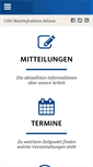Mobile Screenshot of cdu-altona.de
